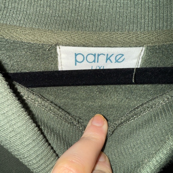 Parke Hunter Green Mockneck L/XL - Picture 3 of 4